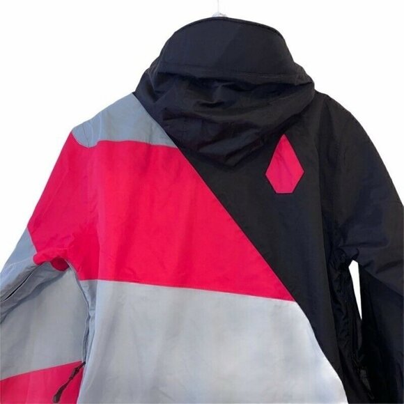 Volcom Womens Johnny Ski Snowboard Jacket 10K MM Pink Zip Hood Small New - Picture 7 of 12
